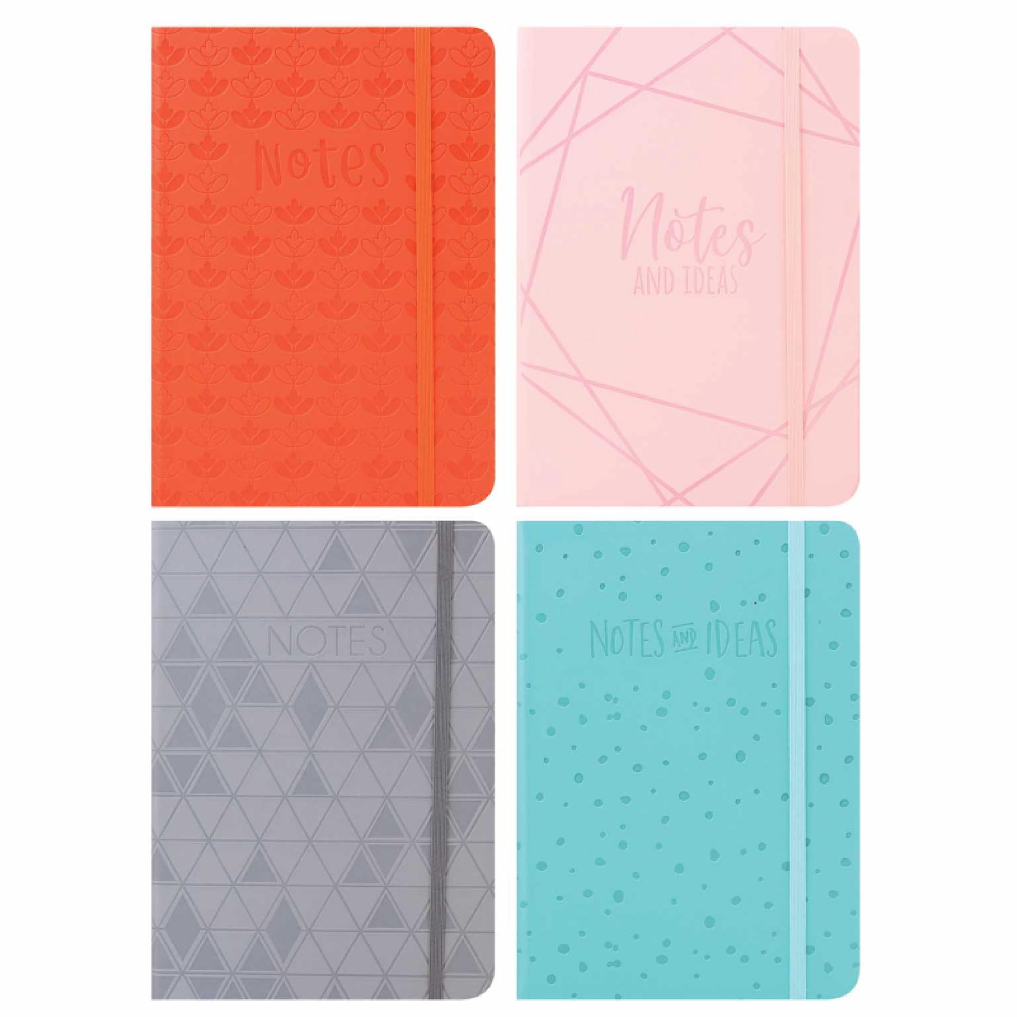 Easynote A5 Soft Touch Notebook - Assorted Colours