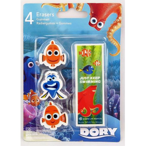 PMS Finding Dory Eraser Set