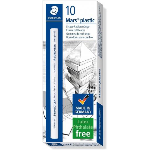 Staedtler Mars Plastic Eraser Refill - Box of 10