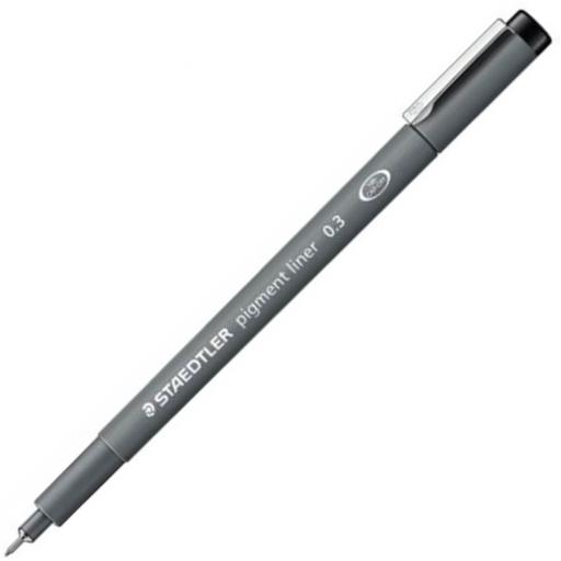 Staedtler Pigment Liner Single Black 0.3mm