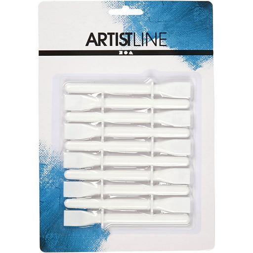 ArtistLine White Plastic Glue Spreaders - Pack of 10