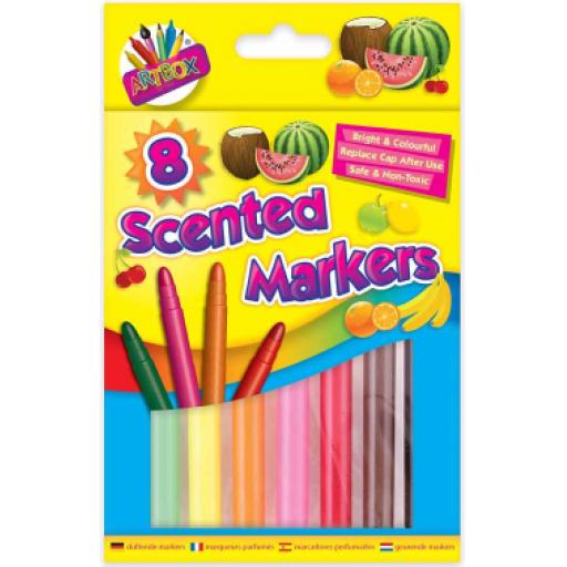 Artbox Scented Thick Jumbo Marker - Pack of 8