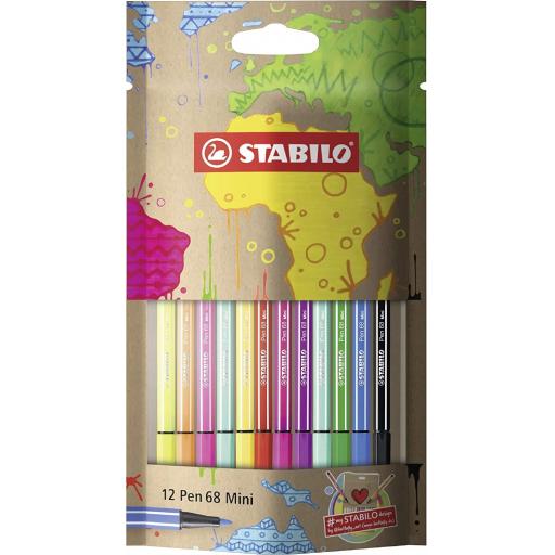 Stabilo Pen 68 Mini - Pouch of 12