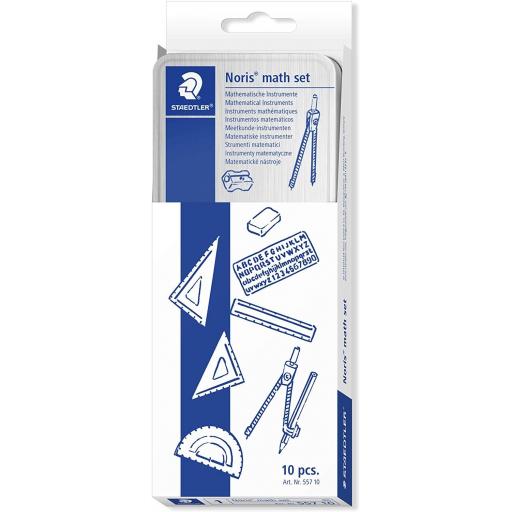 Staedtler Noris Club Maths Set in Tin