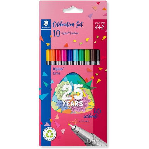 Staedtler Fineliner Celebration Set - Pack of 10