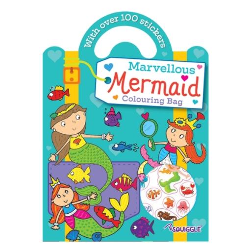 Carry Colouring & Sticker Book - Marvellous Mermaid