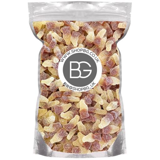 BG Fizzy Cola Bottles 800g