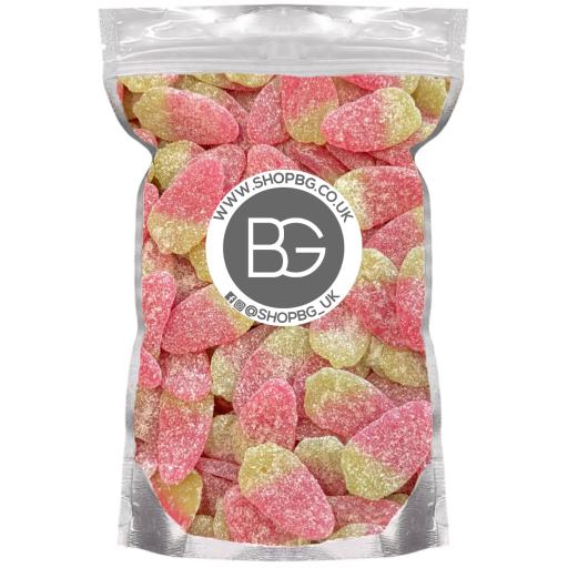 BG Fizzy Giant Strawberries (Vegan) 800g