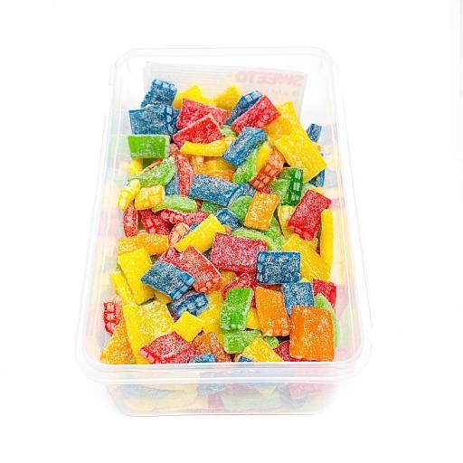 Fizzy Fruit Bricks 1kg