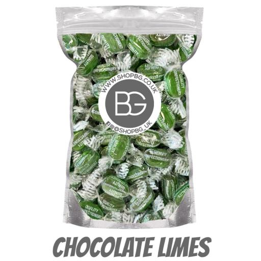 BG Wrapped Chocolate Limes 500g