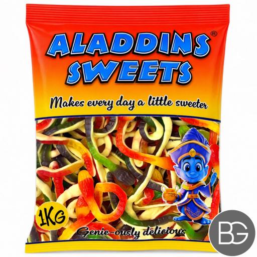 Aladdin's Sweets - Yellow Anacondas 1kg