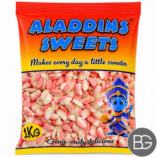Aladdin's Sweets - Small Teeth 1kg