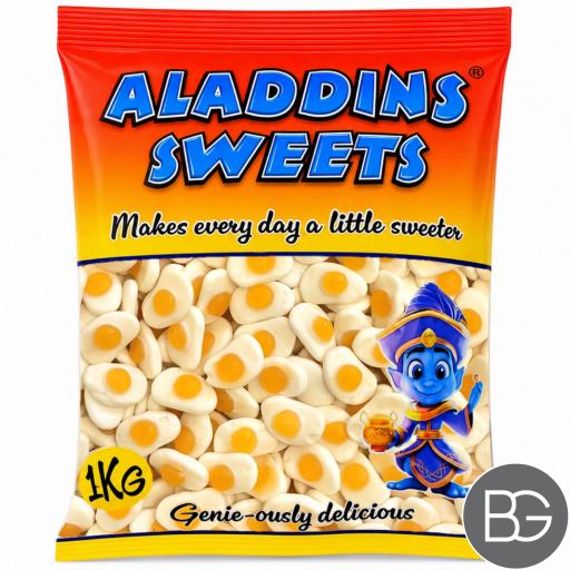 Aladdin's Sweets - Gummy Eggs 1kg