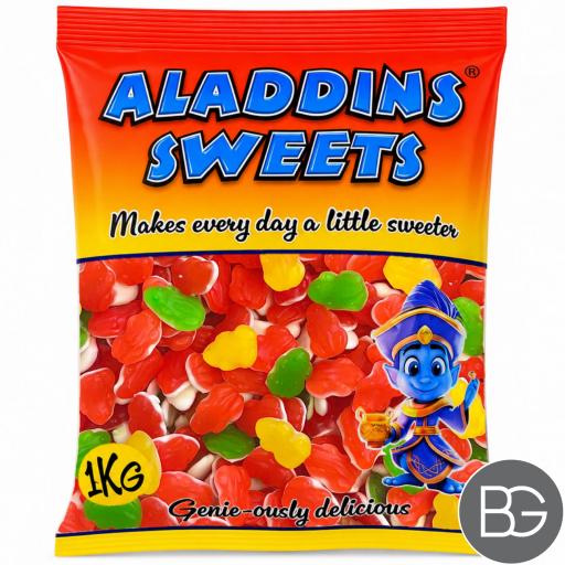 Aladdin's Sweets - Foamed Frogs 1kg