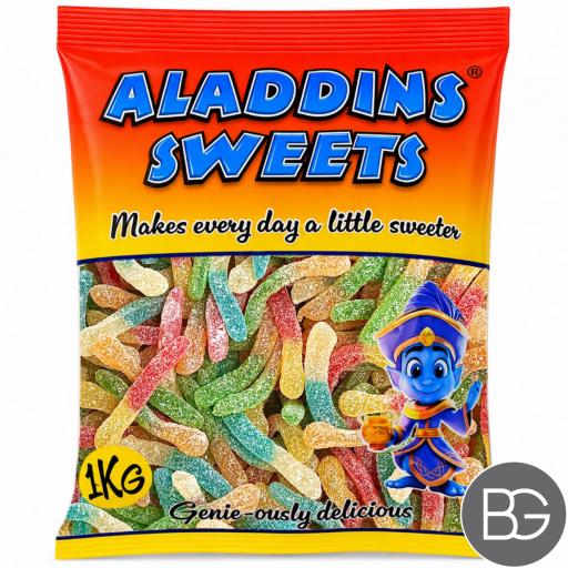 Aladdin's Sweets - Sour Worms 1kg