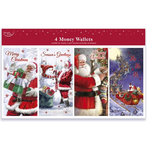 Eurowrap Money Wallets Traditional - Pack of 4