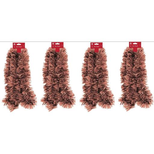 Tallon Christmas Tinsel 2M - Copper